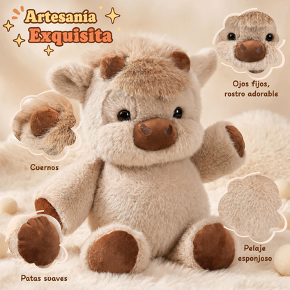 Peluche De Vaquita Escocesa Adorable